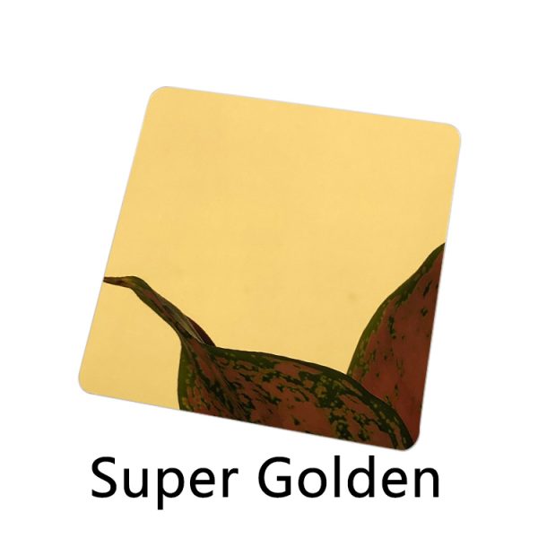 super golden sheet PVD